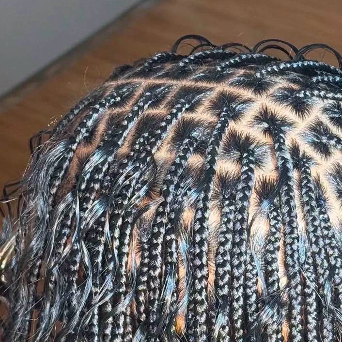 Boho Knotless / Goddess Braids by Vito, example 3