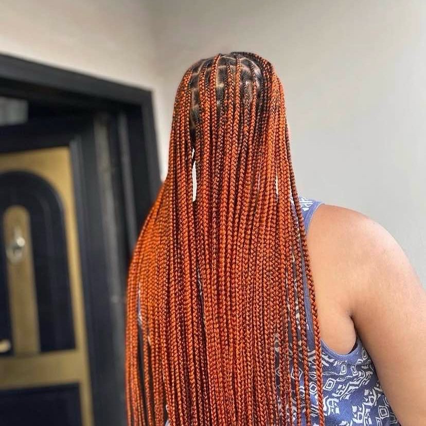 Knotless Braids by Vito, example 6